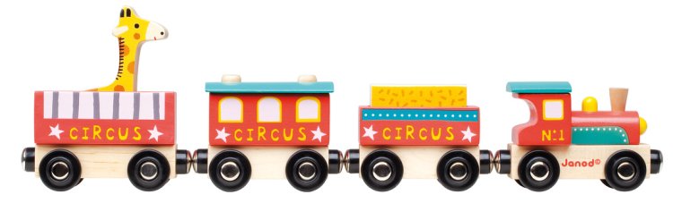 (bild för) Tåg och vagnar till Cirkusvärld - Klicka på bild för att stänga