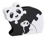 (bild för) Panda med unge - pusseldjur