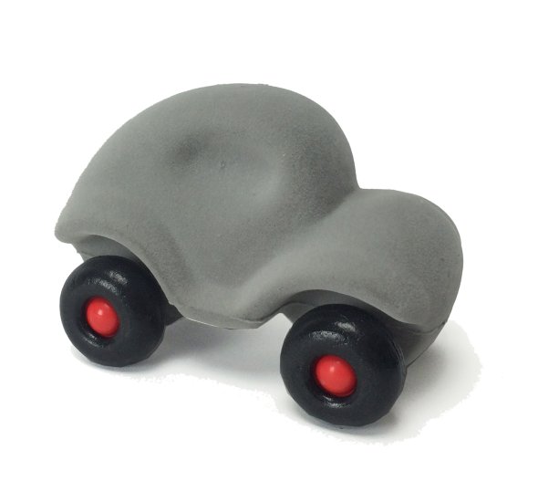 (bild för) Rubbabu mellanstor grå bil - Klicka på bild för att stänga