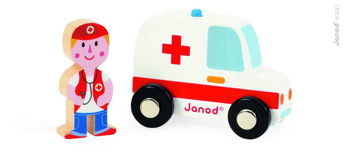 (bild för) Ambulans och doktor - Klicka på bild för att stänga