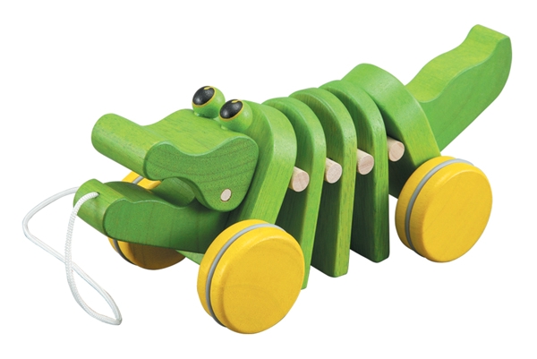 (bild för) Dragleksak - Dansande krokodil - Klicka på bild för att stänga