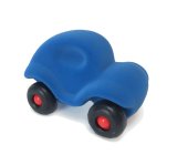 Rubbabu mellanstor ljusblå bil