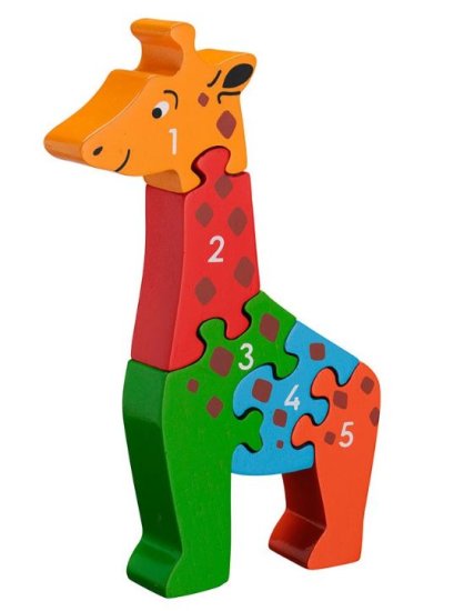 (bild för) Pusseldjur - Giraff - Klicka på bild för att stänga