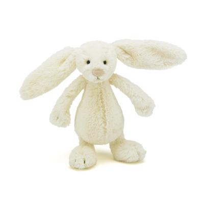 Bashful Kanin Storlek Small (Creme-vit)